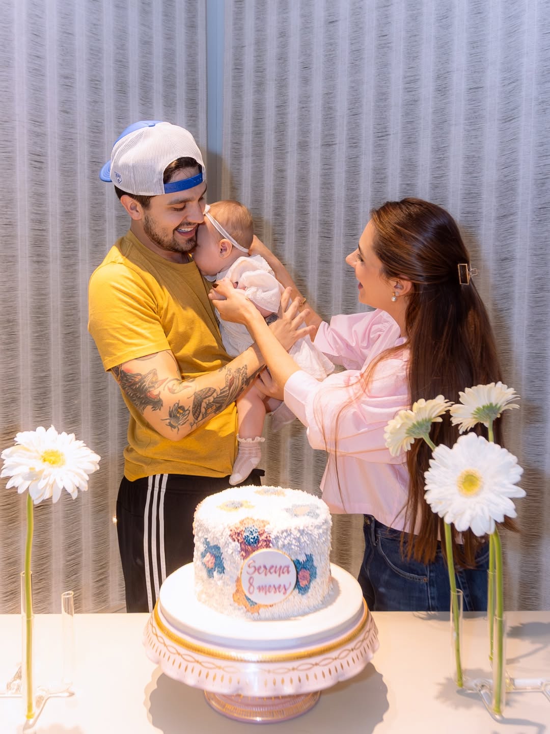 Jade Magalhães celebra primeiro aniversário da filha com Luan Santana — Foto: Reprodução/Instagram @ajademagalhaes