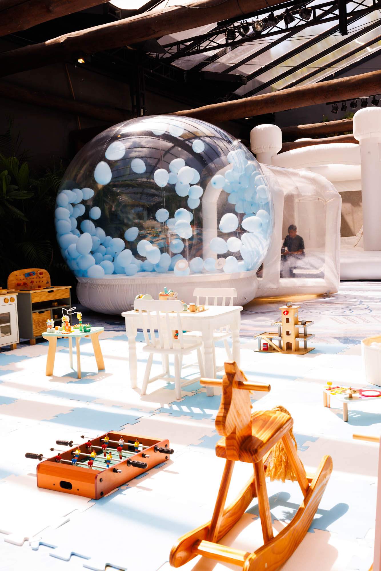 Decoração da festa de Clara Camargo - Foto: Brazil News