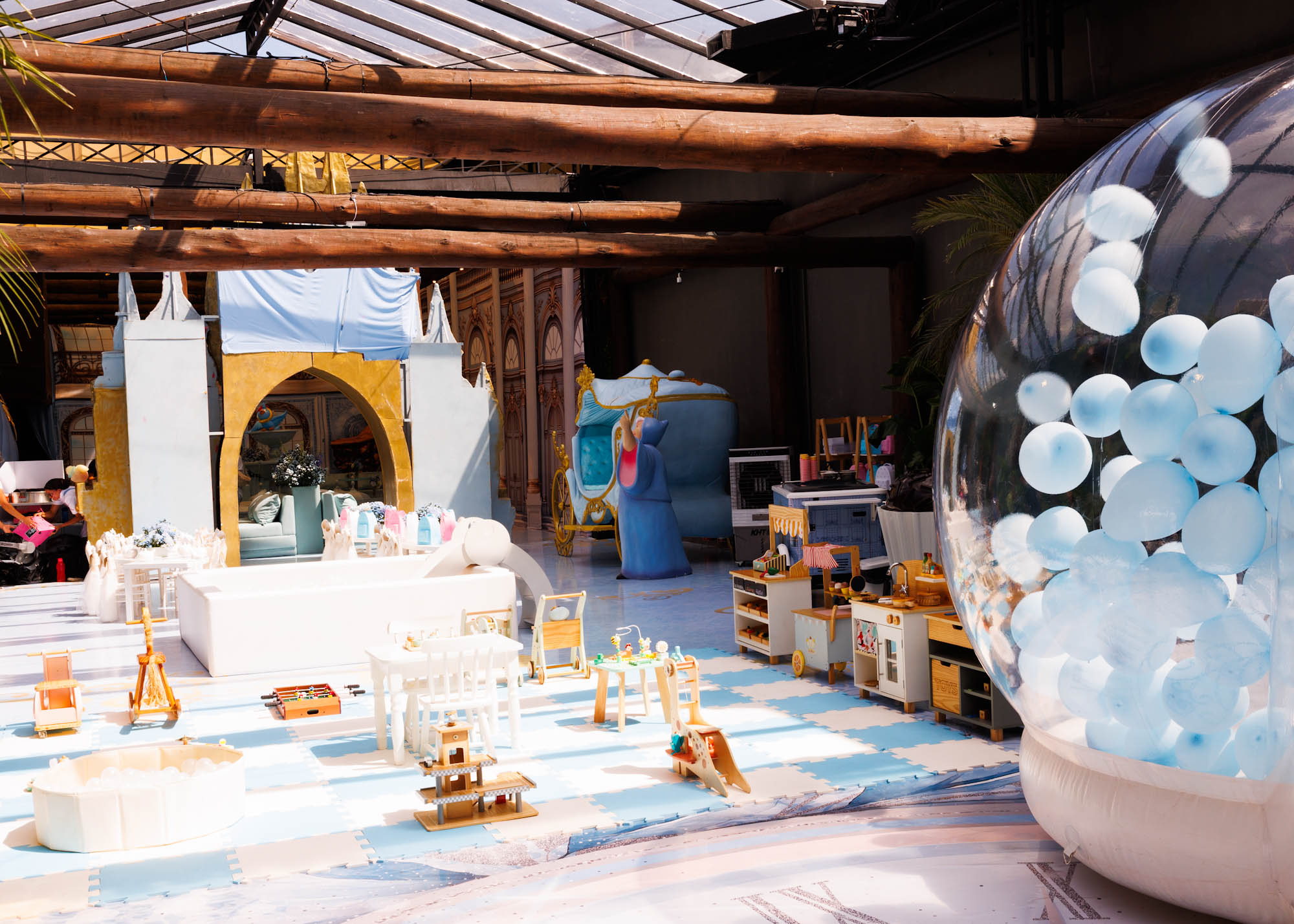Decoração da festa de Clara Camargo - Foto: Brazil News
