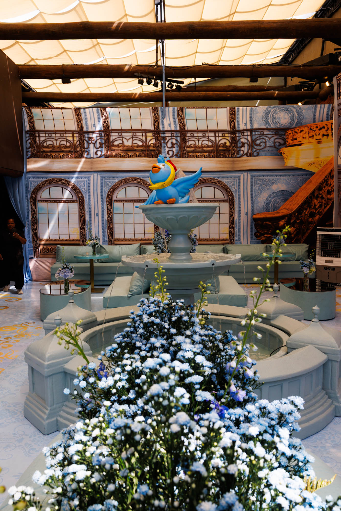 Decoração da festa de Clara Camargo - Foto: Brazil News