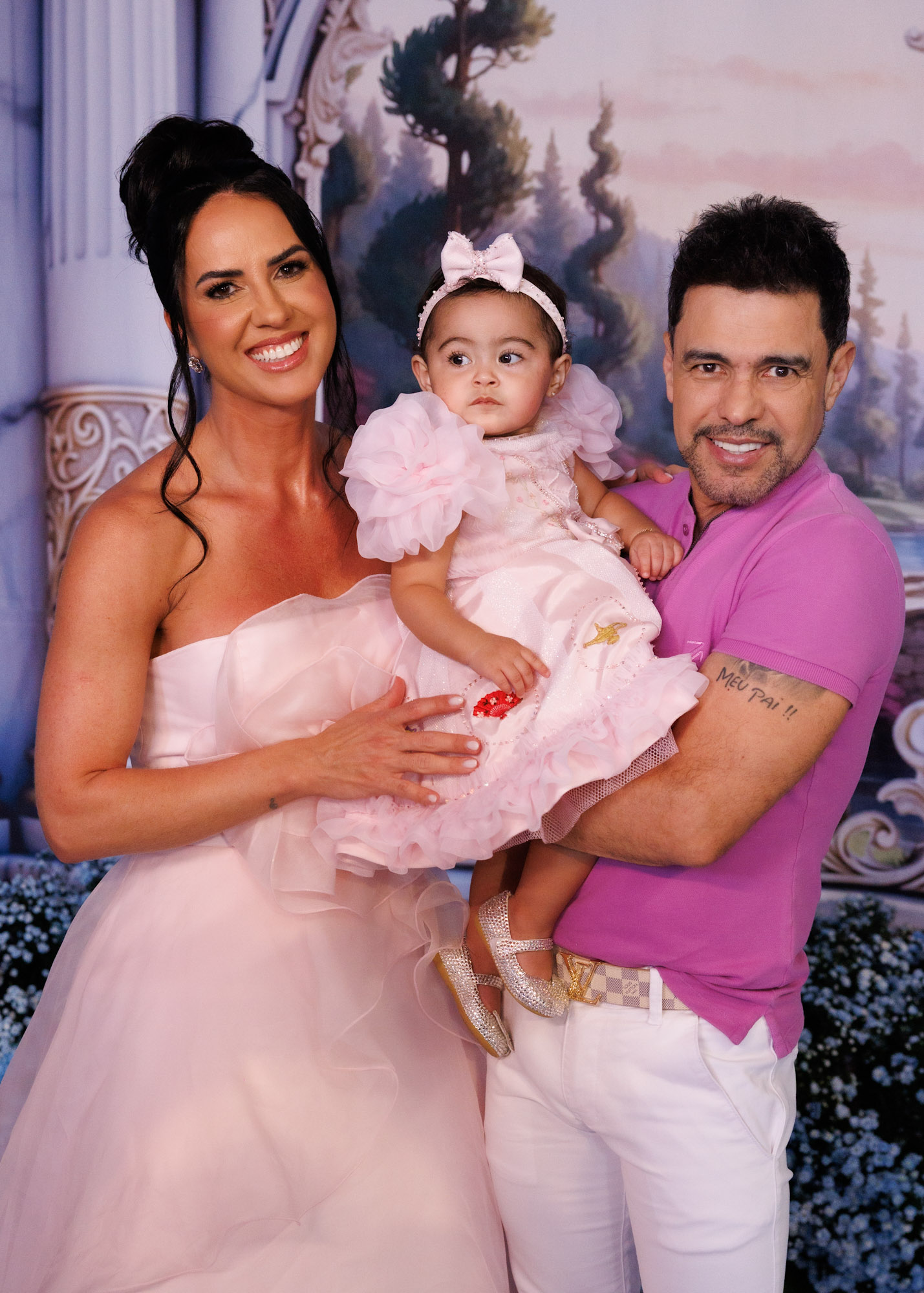 Aniversário de Clara, filha de Zezé Di Camargo e Graciele Lacerda - Foto: Brazil News