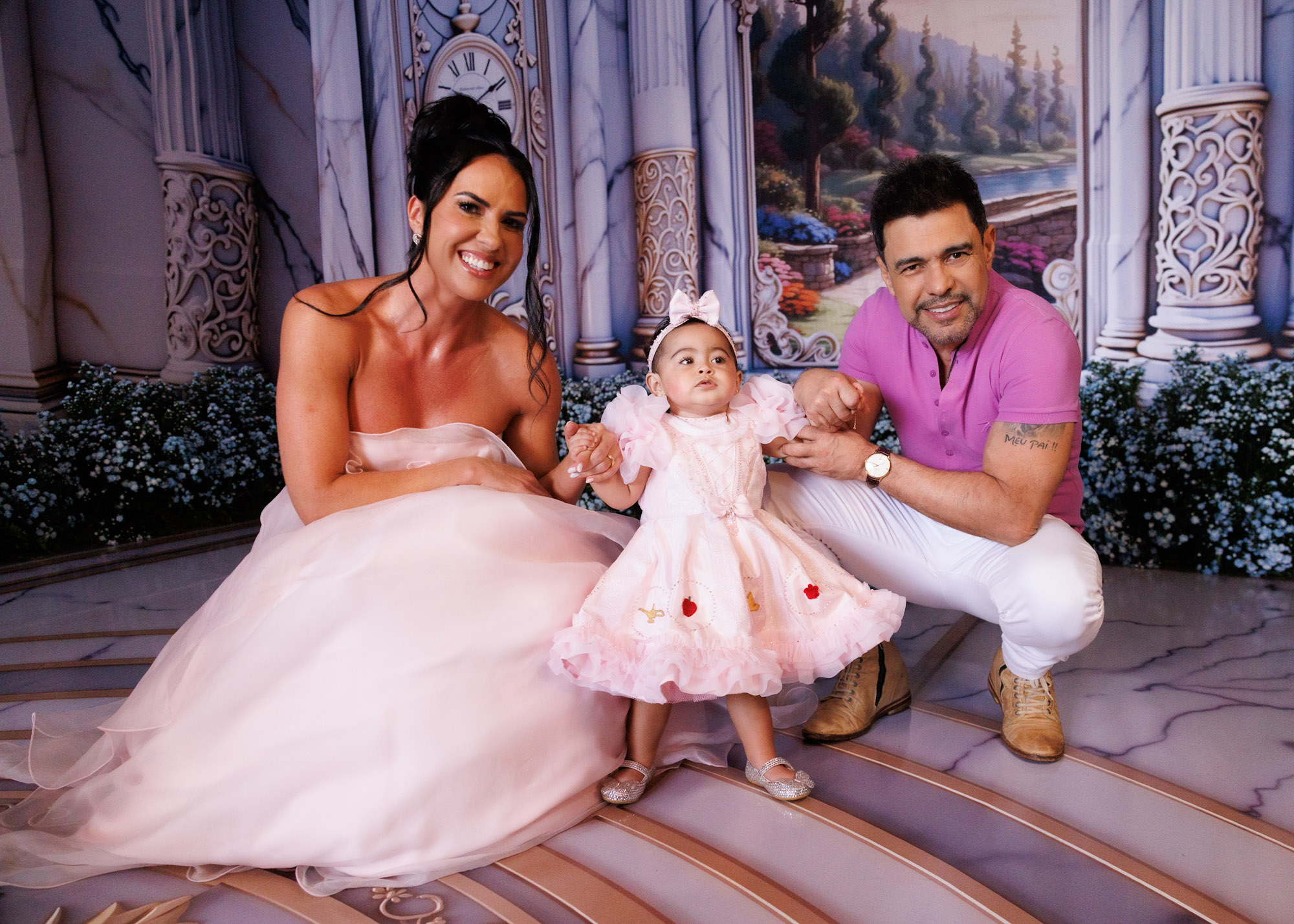 Aniversário de Clara, filha de Zezé Di Camargo e Graciele Lacerda - Foto: Brazil News
