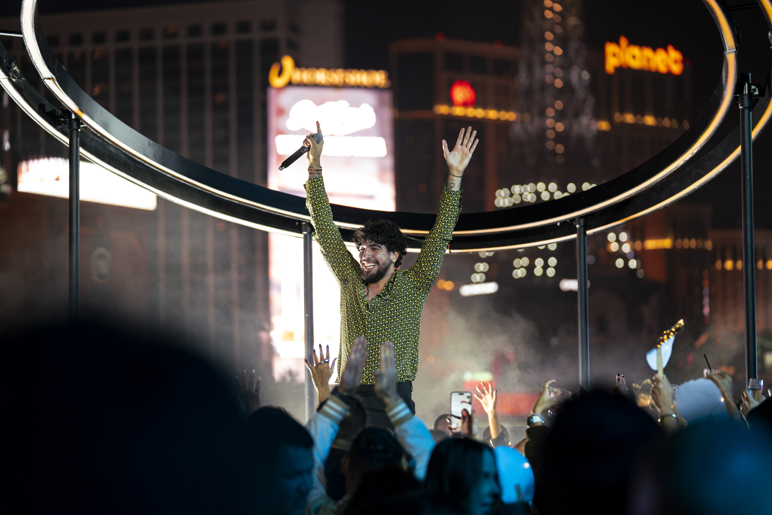 Nattan em seu show em Las Vegas - Foto: @eric_oelke 