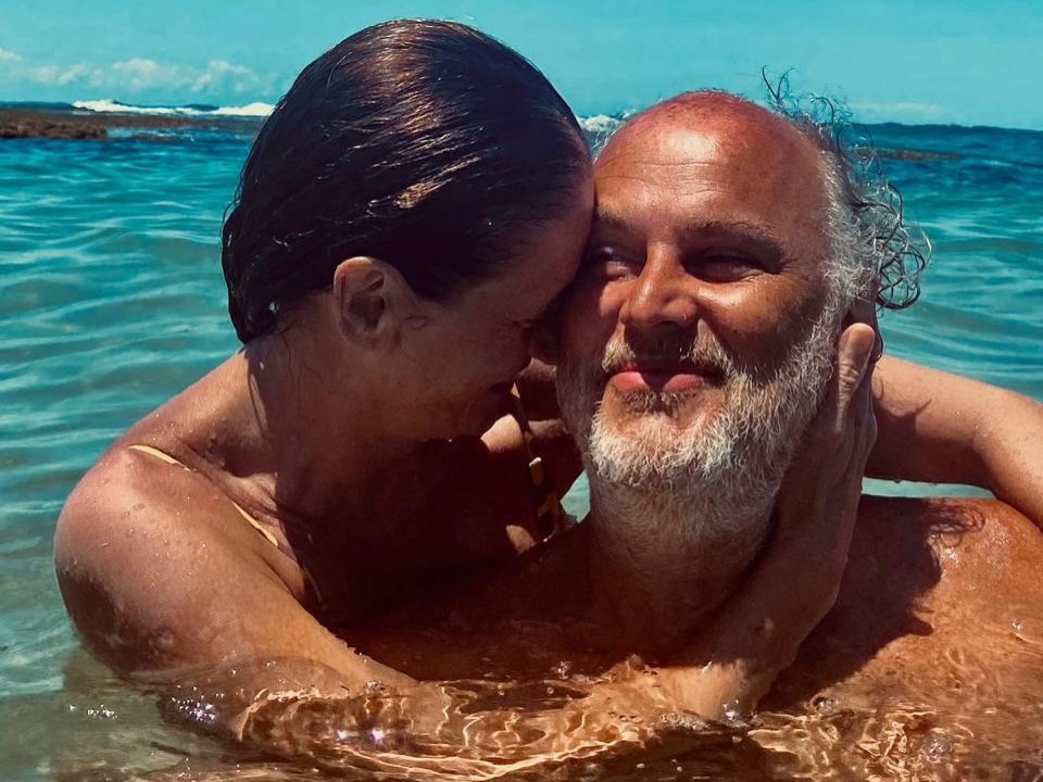 Denise Fraga posta fotos raras de seu marido — Foto: Reprodução/ Instagram @denisefragaoficial