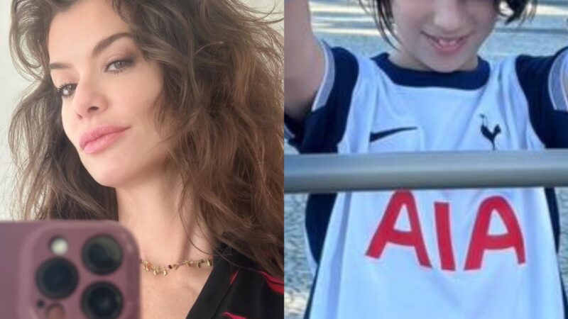 Alinne Moraes encanta ao revelar fotos raras do filho: ‘Está enorme’