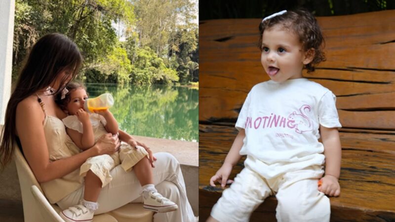 Amanda Kimberlly exibe dia marcante com Helena, sua filha com Neymar: ‘Memória para vida inteira’