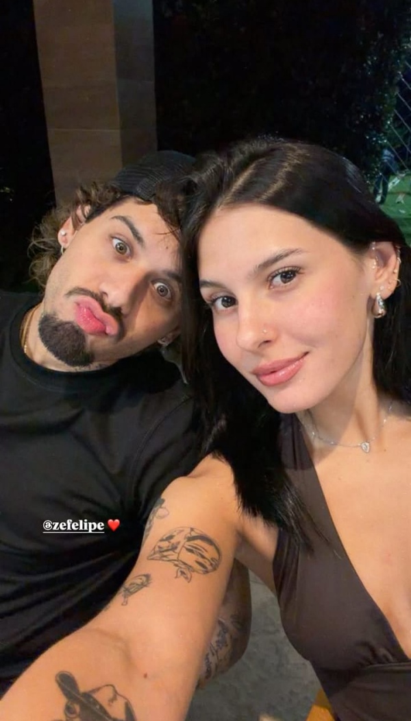 Ana Castela posta foto com Zé Felipe - Foto: Instagram