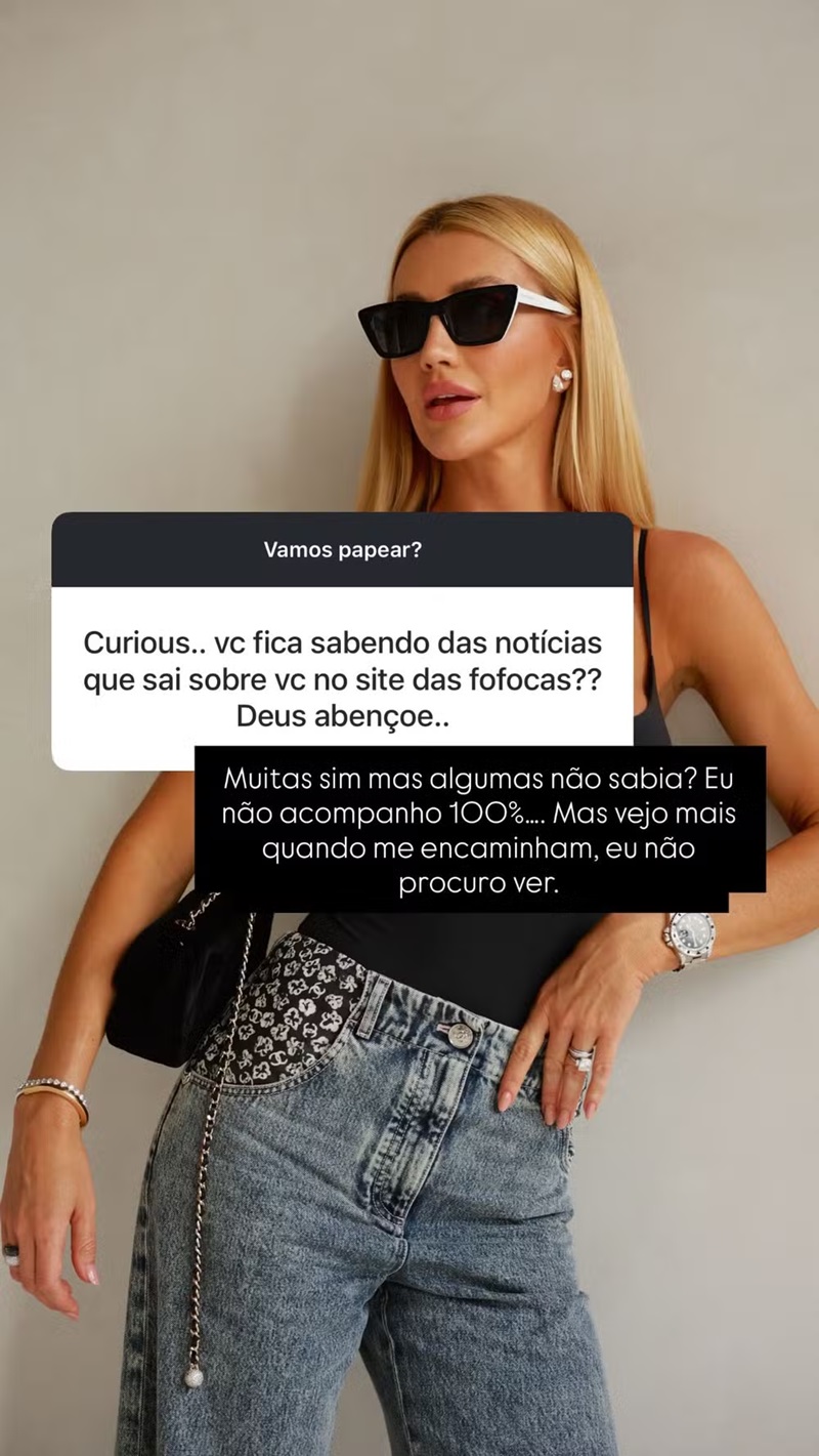 Storie de Ana Paula Siebert no Instagram @anapaulasiebert