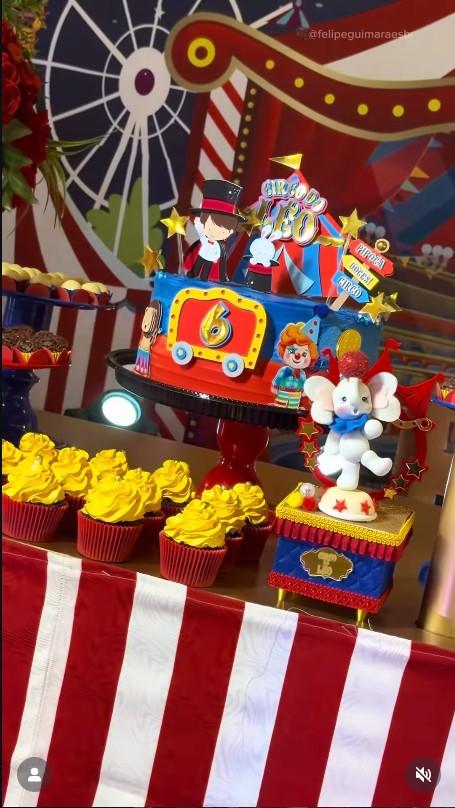 Filho de Marília Mendonça celebra 6 anos com festa temática - Foto: Reprodução/Instagram @felipeguimaraesbr