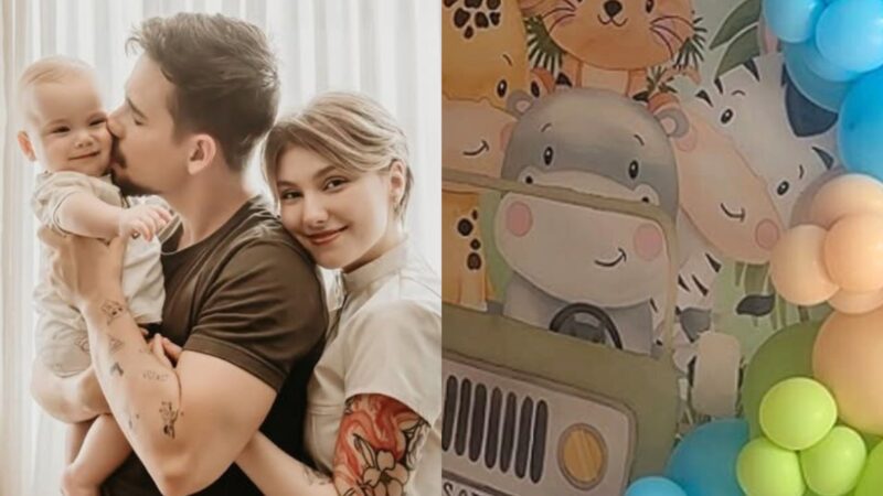 Isabel Veloso e Lucas Borbas são pais de Arthur - Foto: Reprodução / Instagram @lucasborbass
