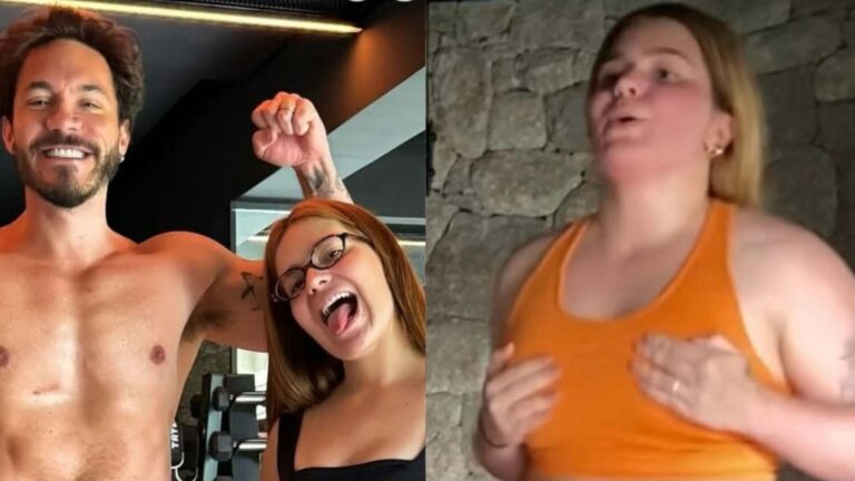 Antes e depois de Viih Tube e Eliezer: veja como o corpo do casal mudou em um ano
