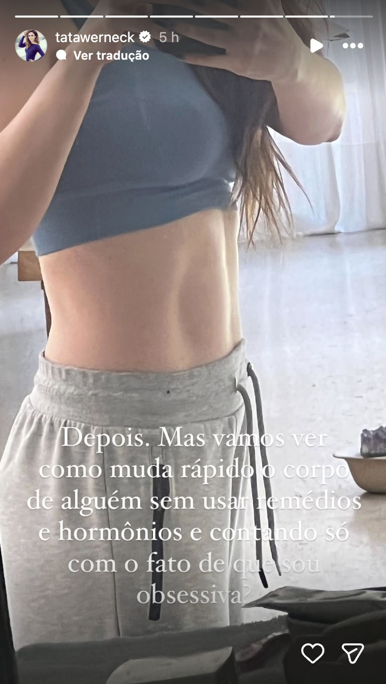 Foto de Tata Werneck - Foto: Reprodução / Instagram