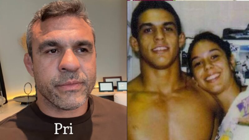 Vitor Belfort homenageia Priscila Belfort - Foto: Reprodução / Instagram