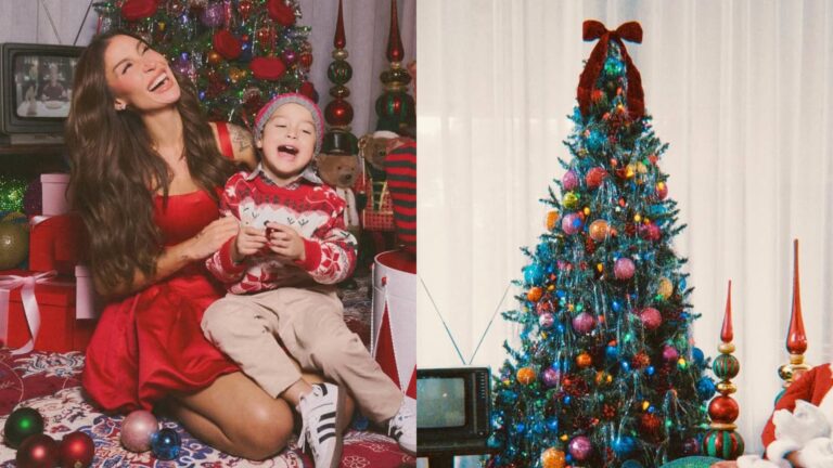 Bianca Andrade revela decoração de Natal em ensaio de fotos divertido com o filho; fotos