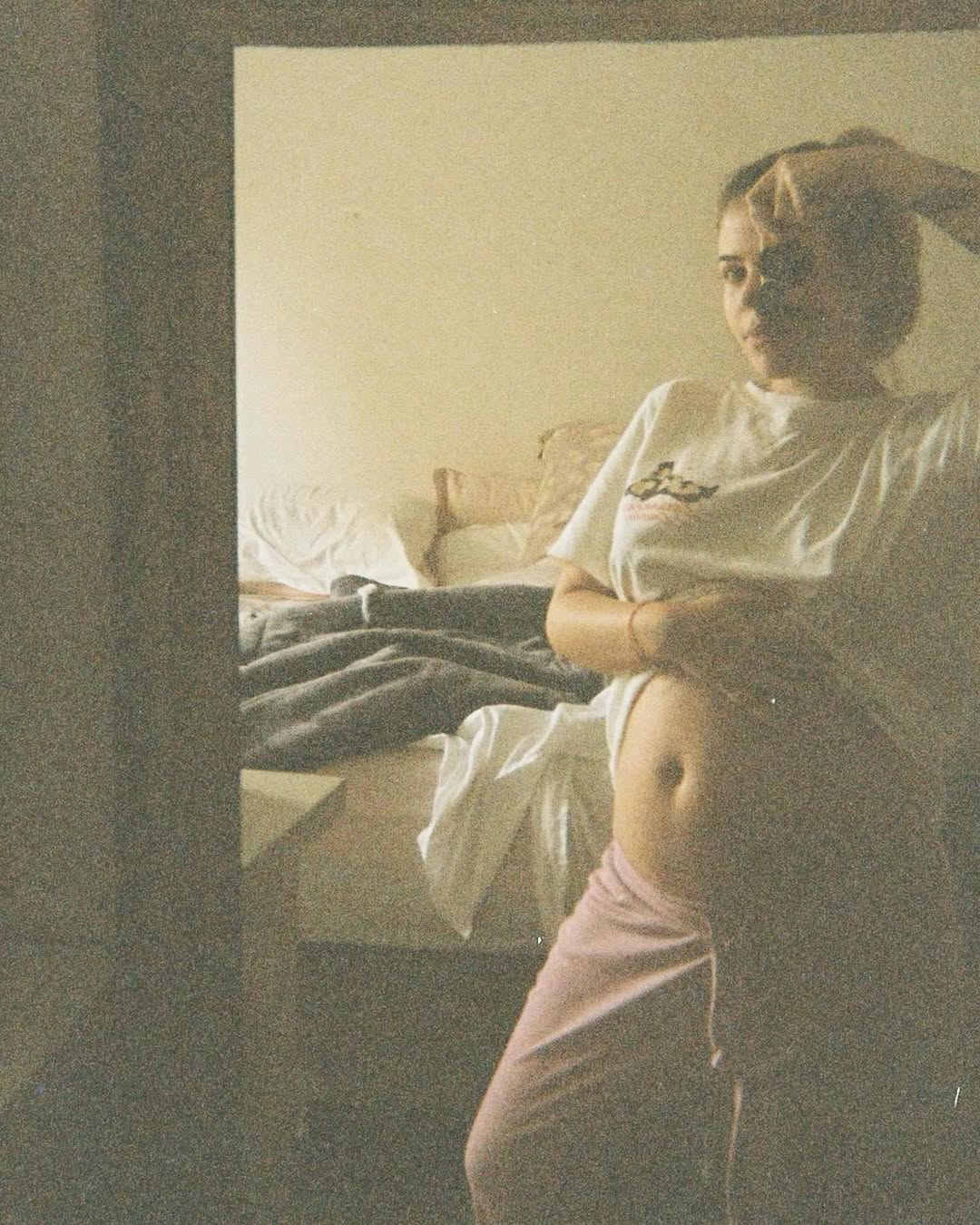 Isabella Aglio, filha de Mingau, do Ultraje a Rigor, está grávida — Foto: Reprodução/Instagram @isaaglio