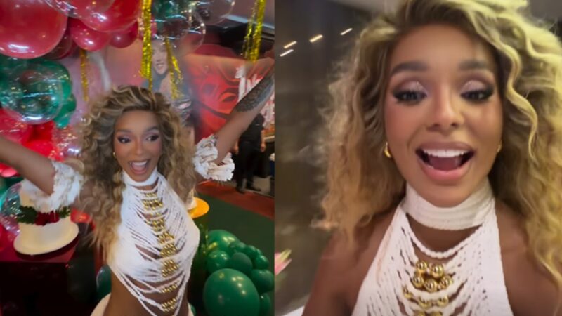 Brunna Gonçalves ganha festas surpresas de aniversário; veja fotos