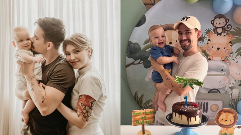 Marido de Isabel Veloso rebate críticas após comemorar aniversário do filho