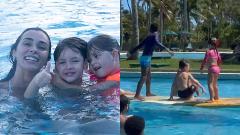 Filhos de Virginia roubam a cena em ‘dump’ de Tainá Militão; fotos