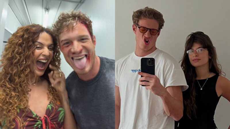 Gabriela Loran, Pedro Novaes e Eduarda Vilar - Foto: Reprodução / Instagram