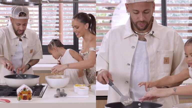 Mavie rouba a cena em episódio especial de Natal com Neymar Jr.