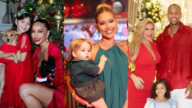 Veja fotos em família do Natal dos famosos em 2025