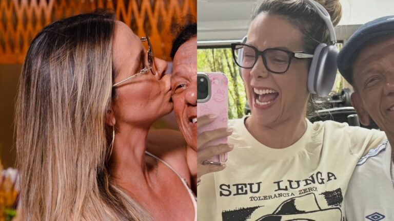 Carla Perez posta fotos raras ao comemorar o aniversário do pai: ‘Meu alicerce’