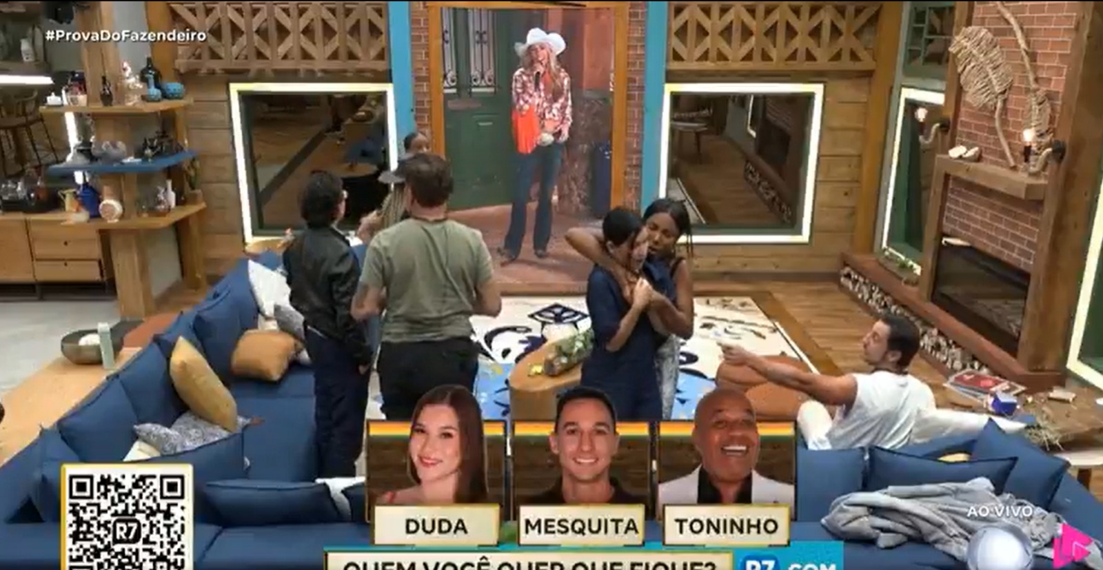 Carol Lekker foi expulsa de A Fazenda 17 por agressão contra Duda Wendling - Foto: Reprodução / Record TV