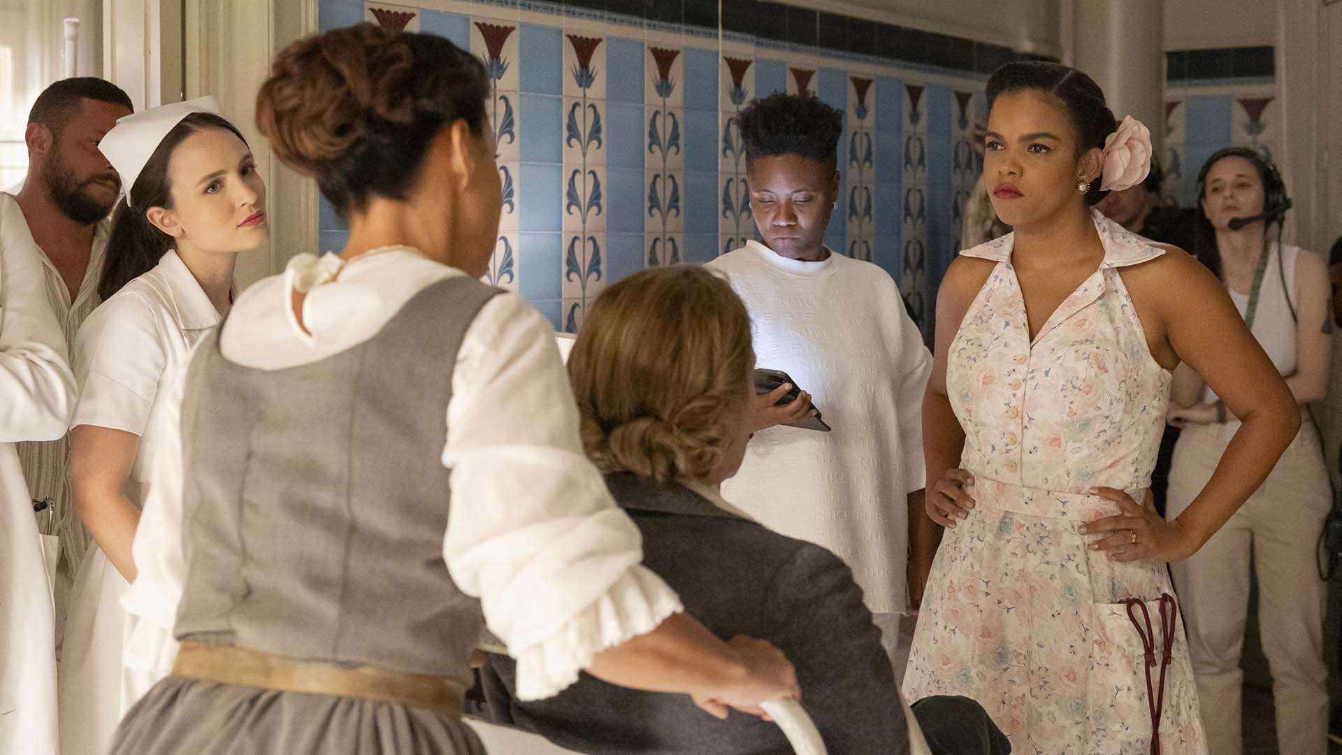 Cena da novela Êta Mundo Melhor - Foto: Globo / Manoella Mello