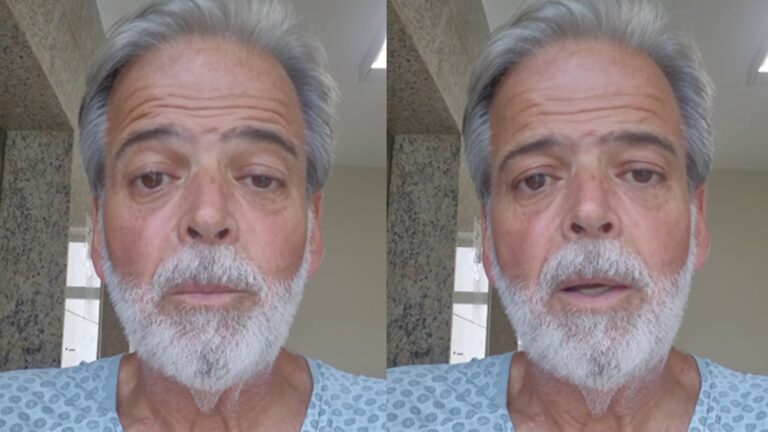 Ator Claudio Cinti passa por transplante de rim após quatro meses na fila; saiba como ele está