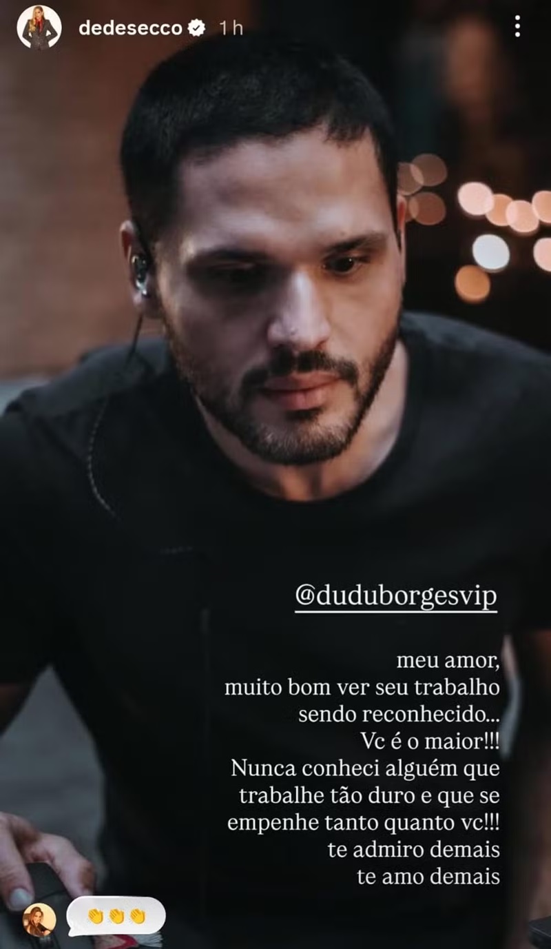 Stories de Deborah Secco no Instagram 