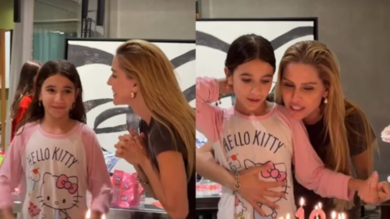 Filha de Deborah Secco celebra seus 10 anos com bolo super estiloso; veja a foto