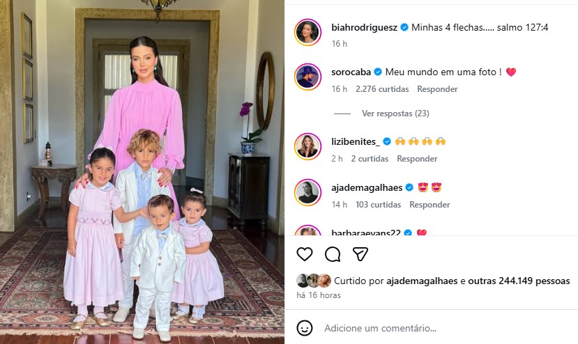 Sorocaba se declara para a família 
