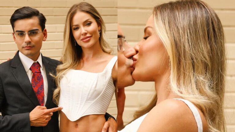 Saory exibe as primeiras fotos românticas com Dudu Camargo após A Fazenda 17