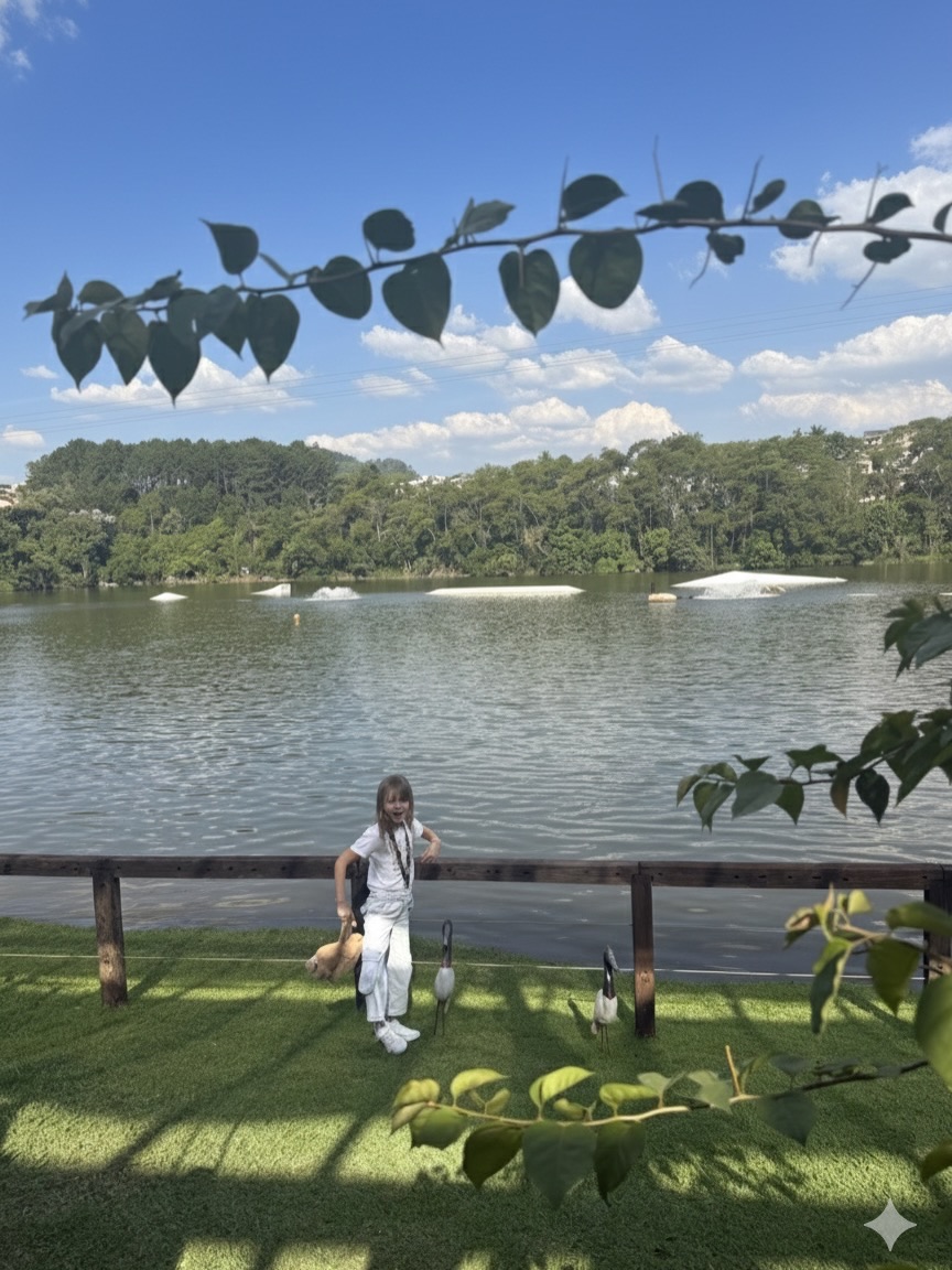 Eliana posta fotos da família