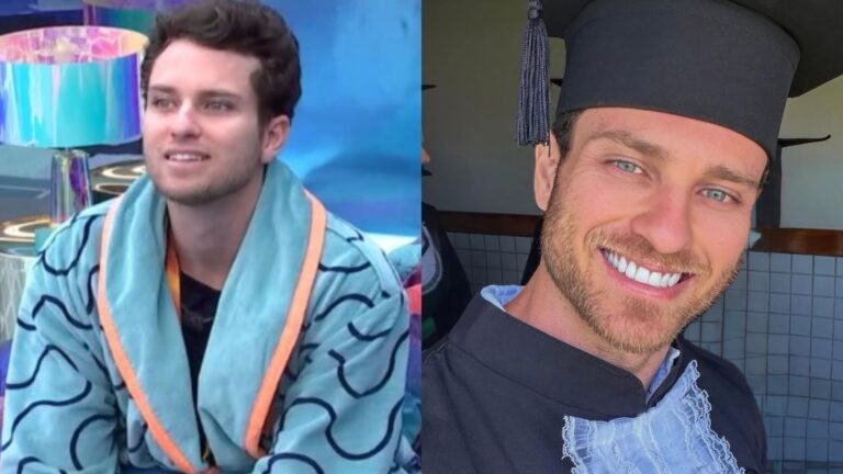 Ex-BBB Lucas Bissoli celebra formatura na faculdade: ‘Promessa cumprida’