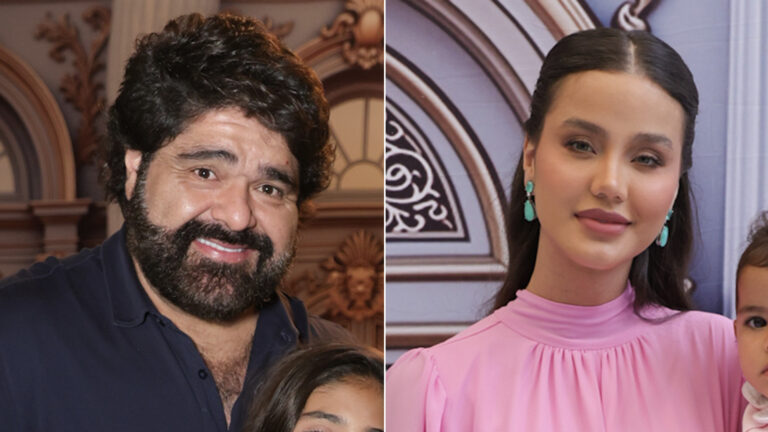 Looks dos famosos na festa de 1 ano de Clara, filha caçula de Zezé Di Camargo