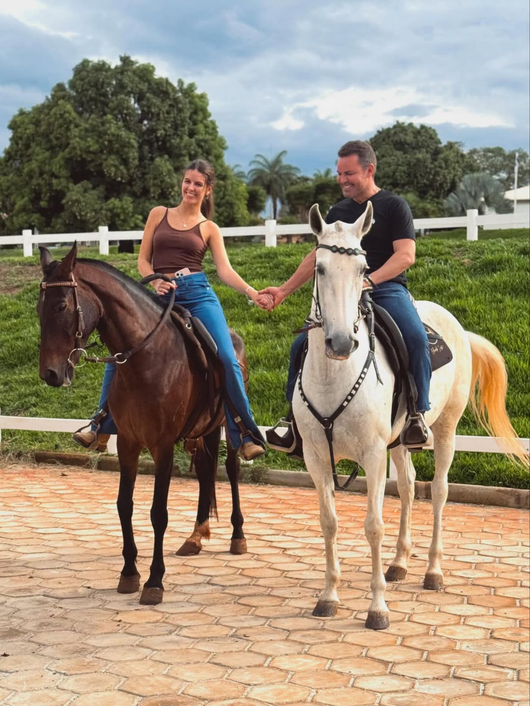 Eduardo Costa com a filha, Maria Eduarda - Foto: Reprodução / Instagram @mariaeduarda