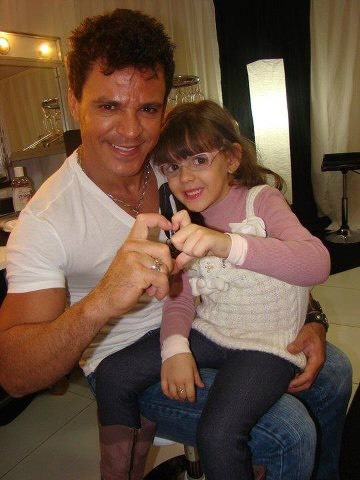 Eduardo Costa com a filha, Maria Eduarda - Foto: Reprodução / Instagram @mariaeduarda