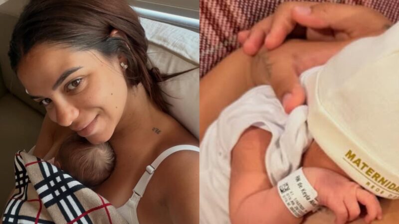 Key Alves encanta ao exibir novas fotos da filha recém-nascida: ‘Inesquecíveis’