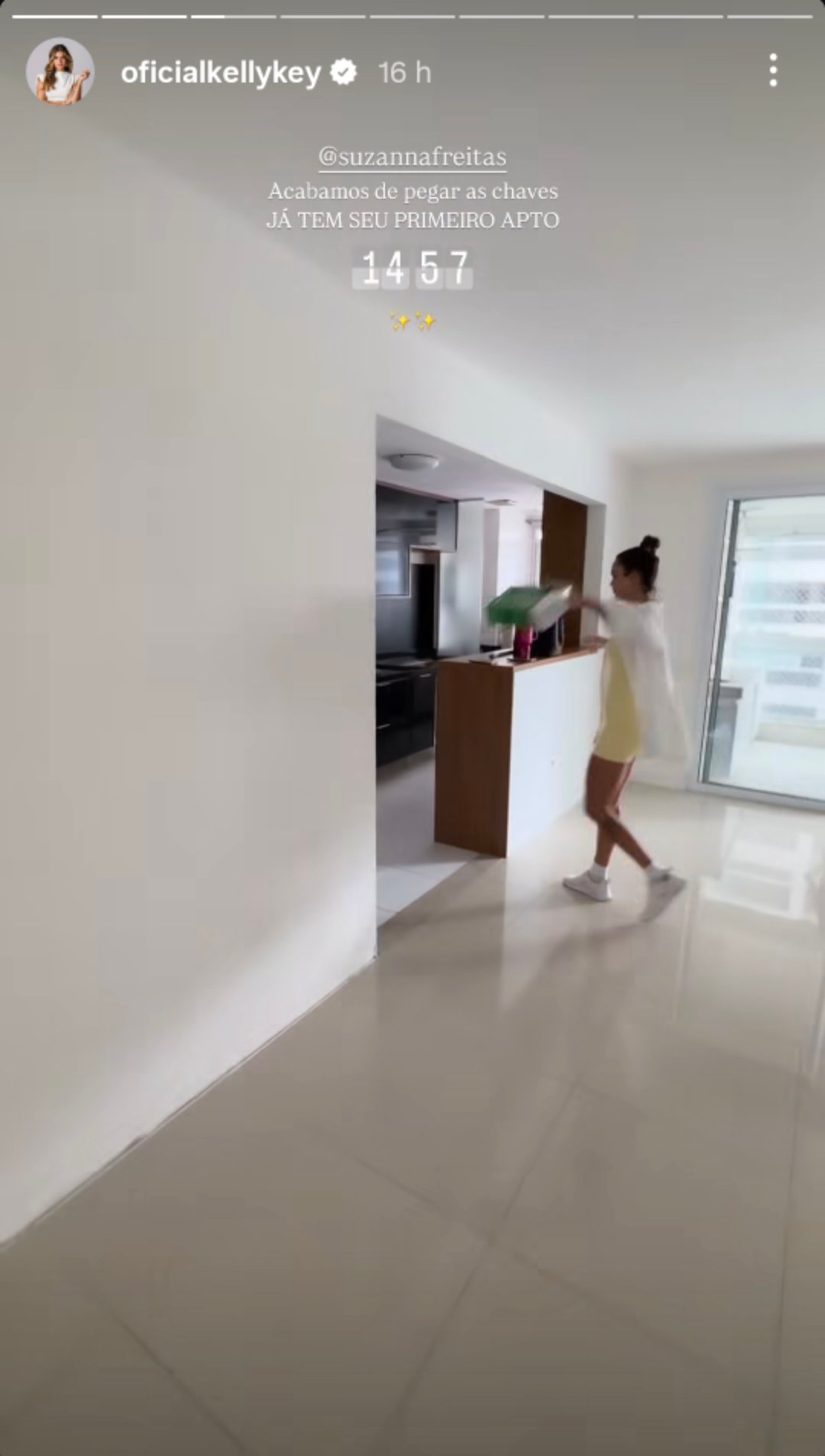 Filha de Kelly Key compra seu primeiro apartamento - Foto: @oficialkellykey