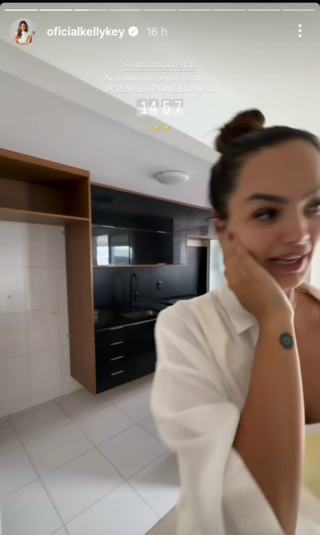 Filha de Kelly Key compra seu primeiro apartamento - Foto: @oficialkellykey