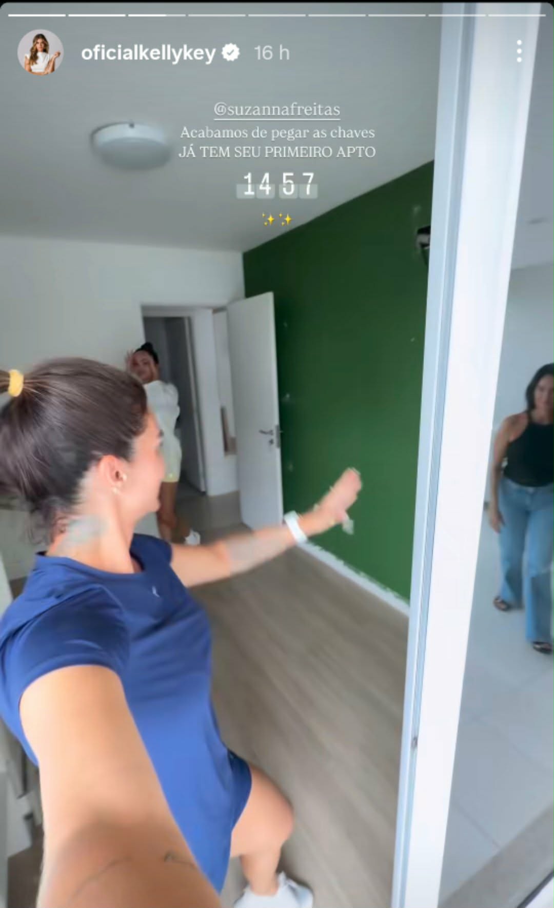 Filha de Kelly Key compra seu primeiro apartamento - Foto: @oficialkellykey