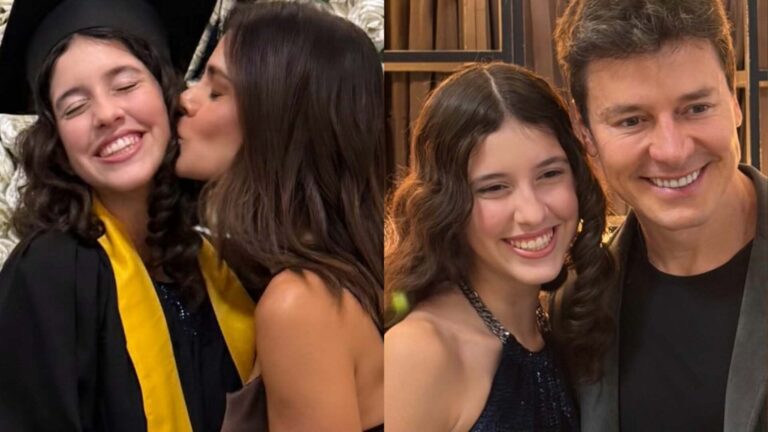 Vera Viel mostra fotos da formatura da filha e exibe o genro; veja
