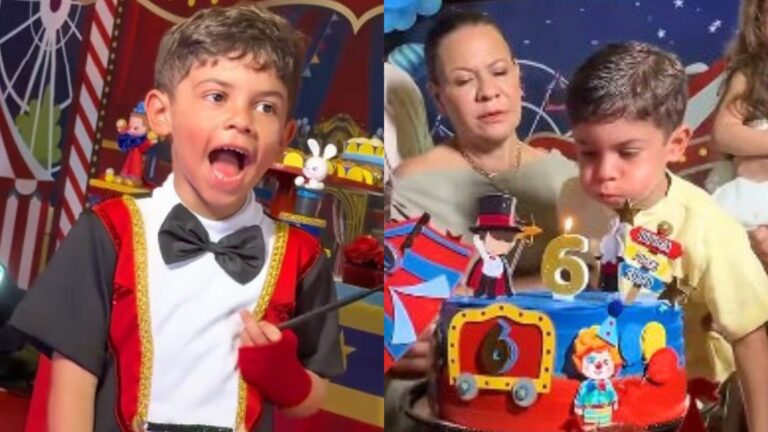 Filho de Marília Mendonça, Leo celebra 6 anos em festão com a família materna