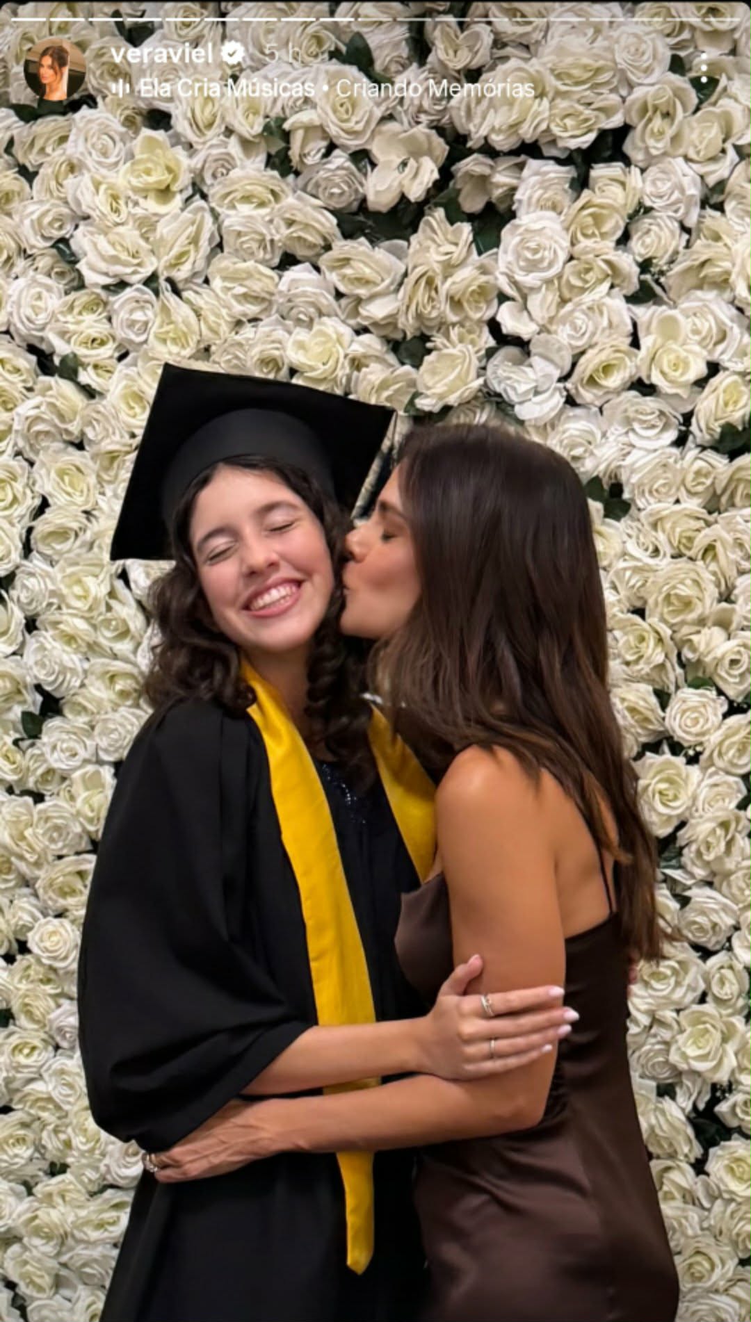 Filha de Rodrigo Faro e Vera Viel se forma no Ensino Médio - Foto: @veraviel
