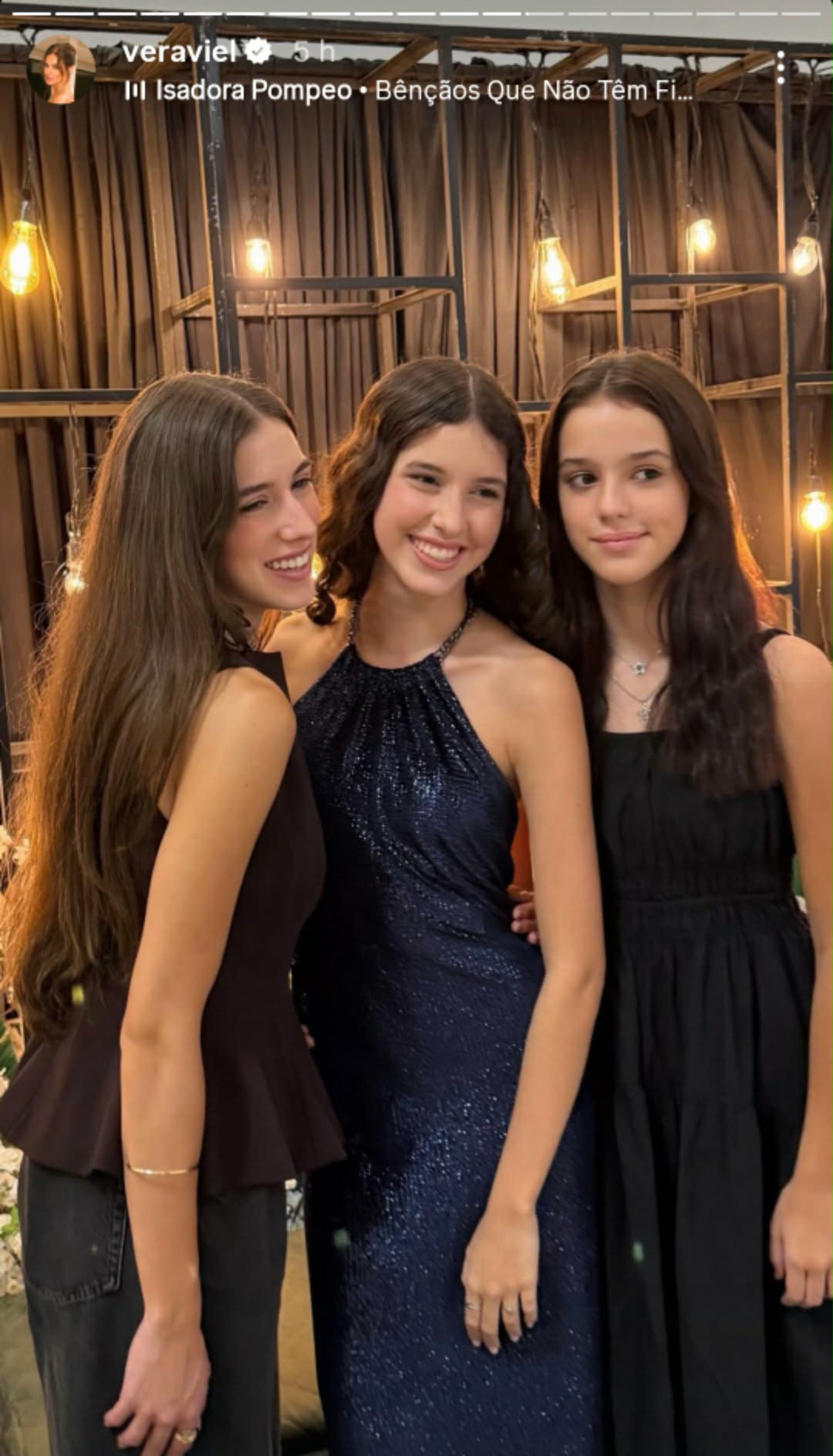 Filha de Rodrigo Faro e Vera Viel se forma no Ensino Médio - Foto: @veraviel