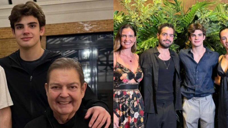 Filho caçula de Faustão se forma no colégio - Foto: @roccsilva