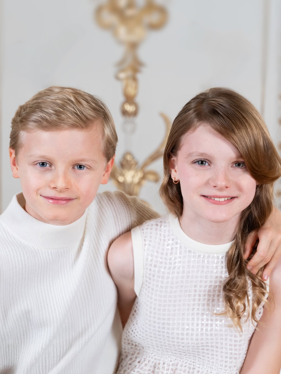 Príncipe Jacques e princesa Gabriella, de Mônaco - Foto: Reprodução / Instagram @palaisprincierdemonaco
