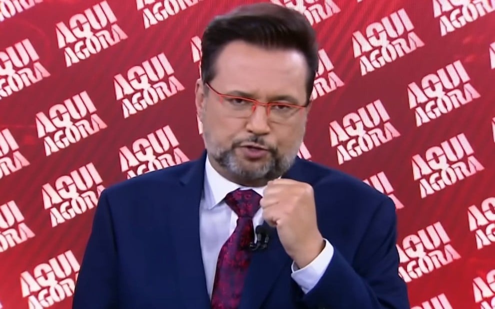 Geraldo Luís no Aqui Agora - Foto: Reprodução / SBT