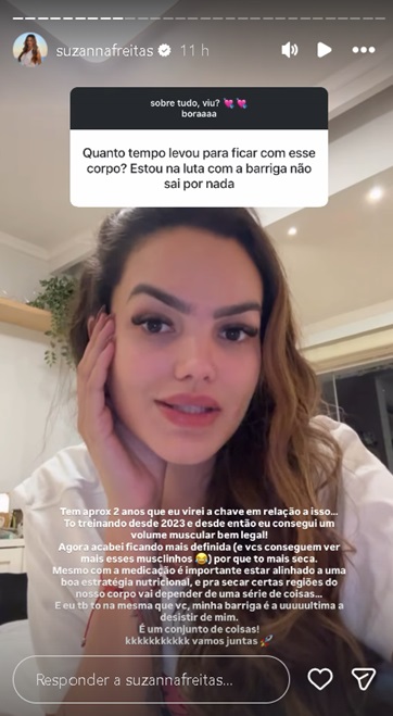 Suzanna Freitas — Foto: Reprodução | Instagram @suzannafreitas